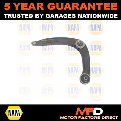 Fits RCZ DS5 1.6 HDi 2.0 NAPA Front Left Lower Track Control Arm 3520Y3