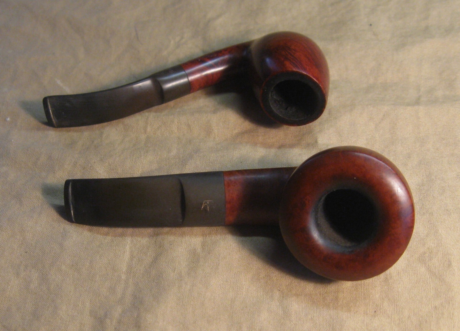 2 VINTAGE HIGH QUALITY USED SMOKING TOBACCO PIPES eBay