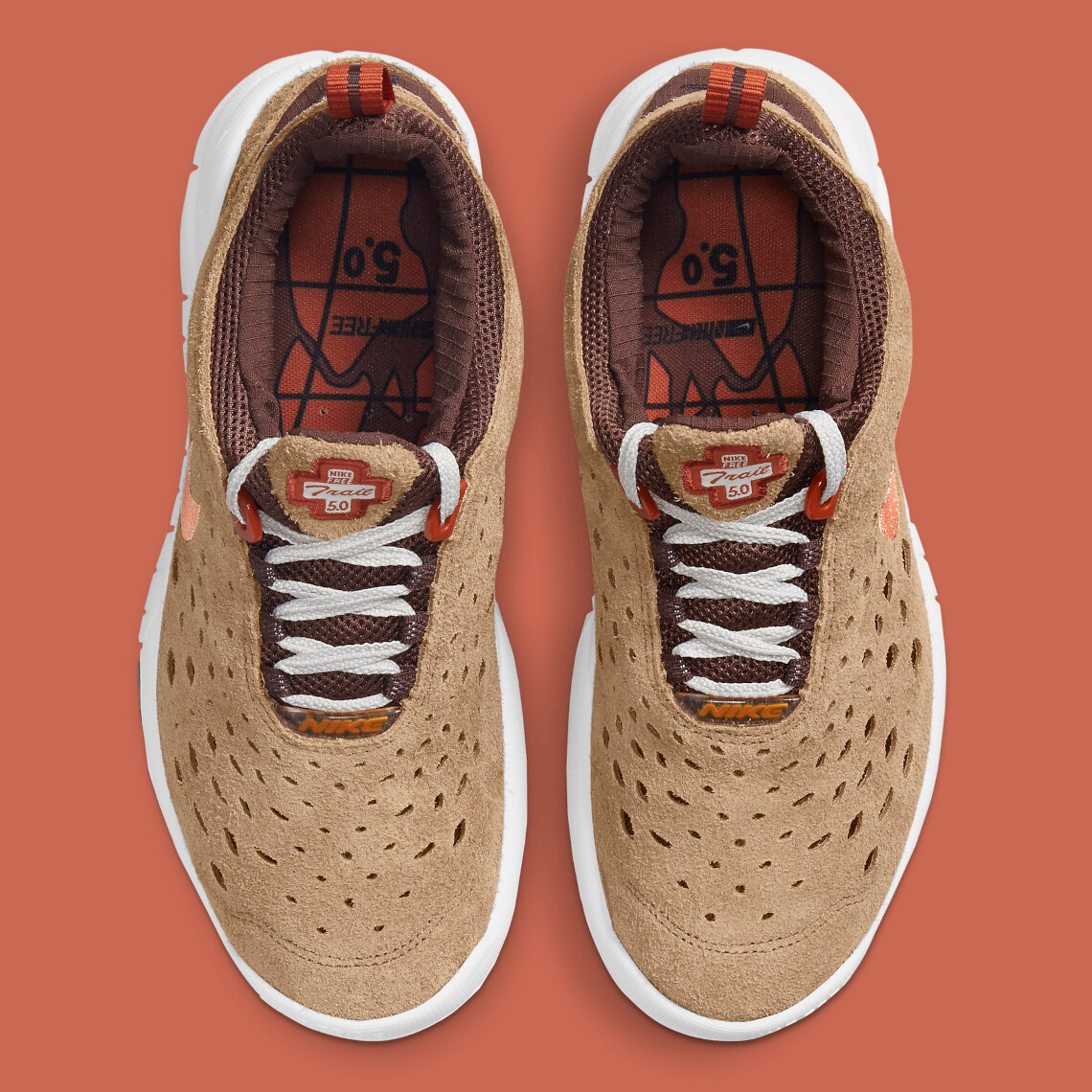 nike free run trail dark driftwood