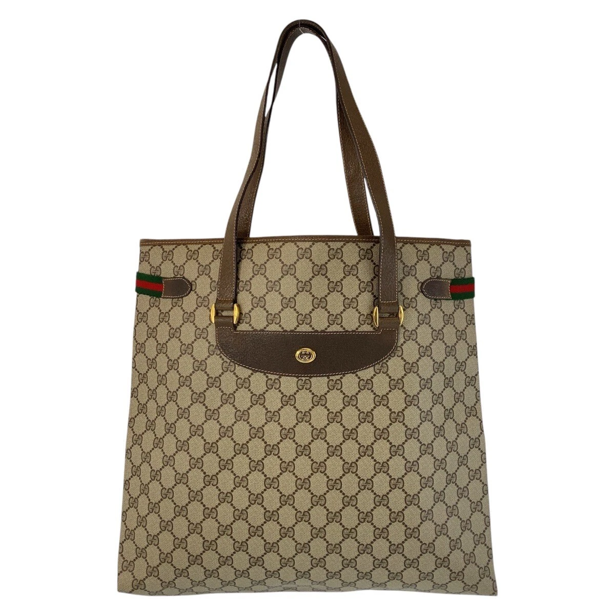 Sac fourre tout GUCCI Web Stripe ancien Gucci 39 02 091 sac à bandoulière GG toile suprême