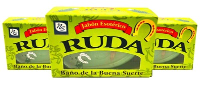 Jabon De Ruda Esoterico (3 jabones) Rue Soap
