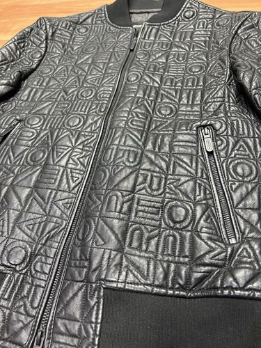 Emporio Armani Leather Jacket Size 48 - Picture 5 of 5