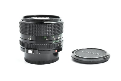 Canon キャノン New FD 24mm F2.8 MF Wide Exc+5] Canon New FD NFD 24mm F2.8 Wide Angle MF Lens From