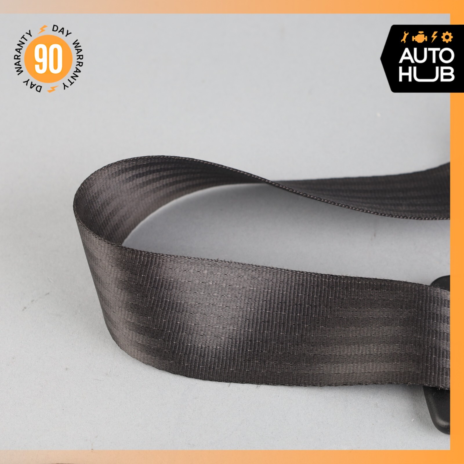 03-08 Maserati Quattroporte M139 Front Left Side Seat Belt Black OEM 51k