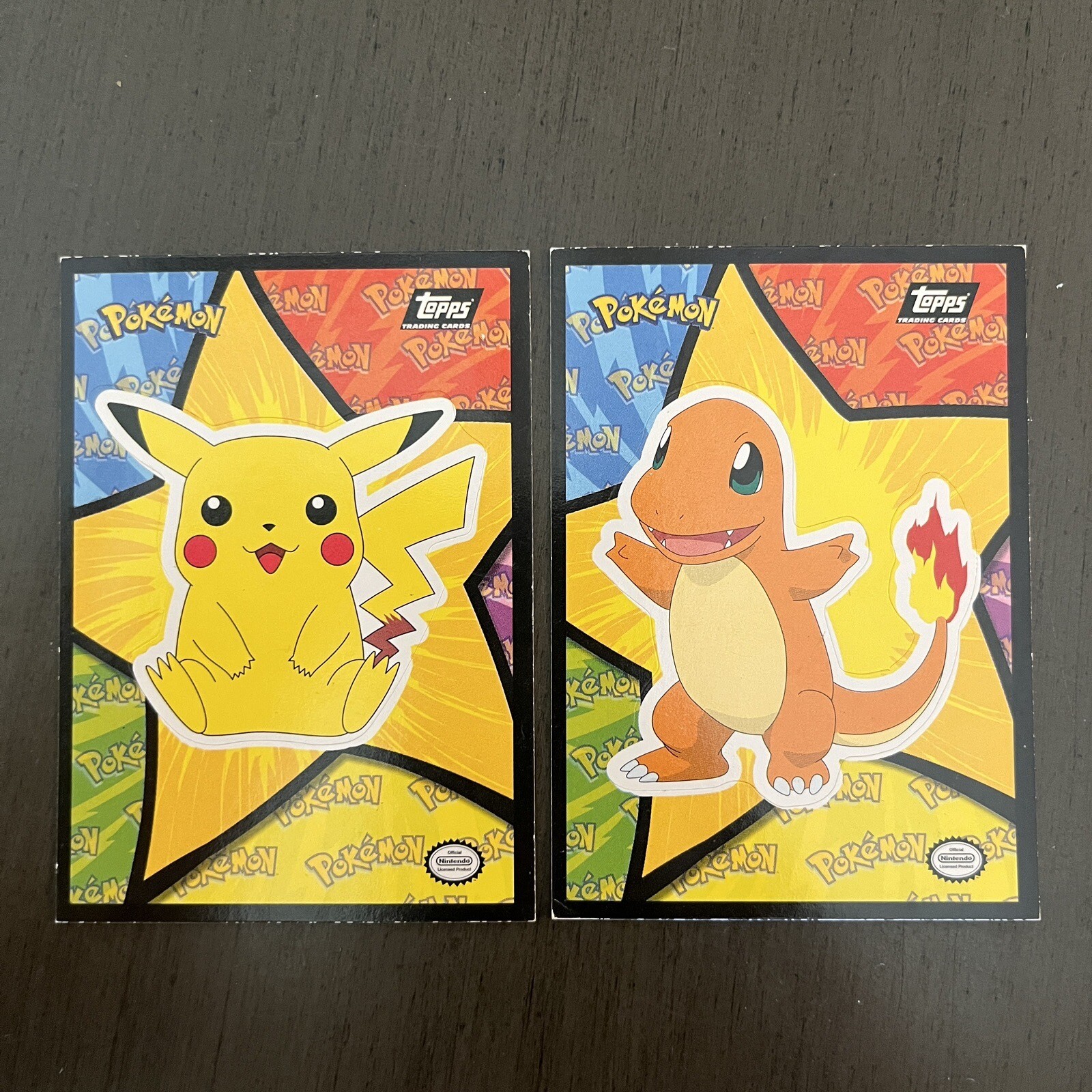 Vintage TOPPS Pokémon The Movie Mewtwo Strikes Back Black Label