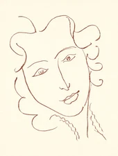 Henri Matisse lithograph from Florilege des amours de Ronsard  99206