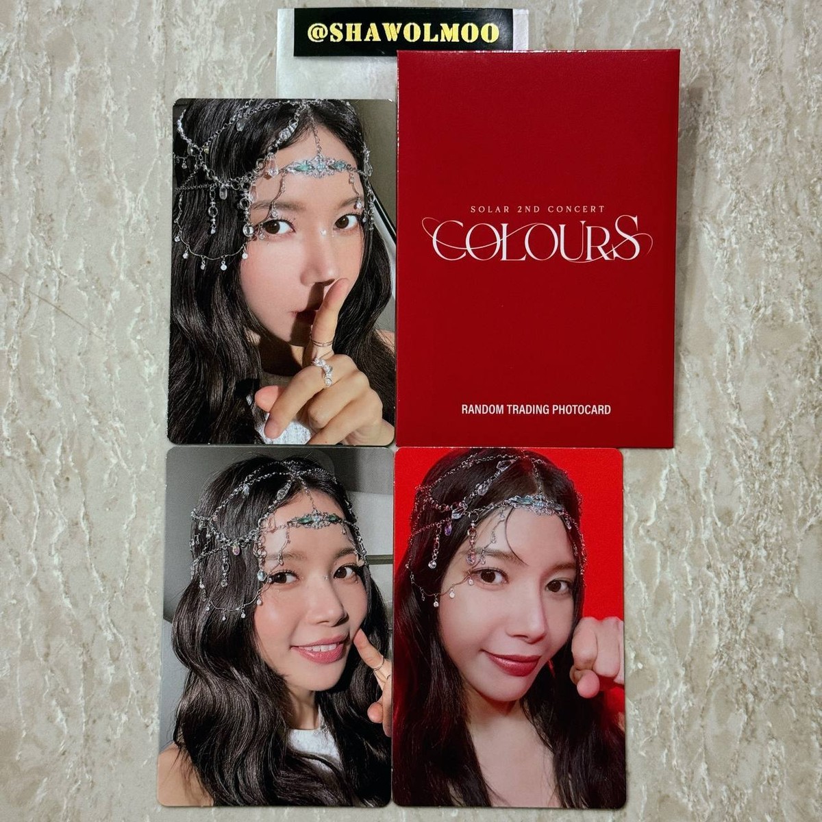 Solar MAMAMOO COLOURS Official Concert Random Trading Solar MAMAMOO COLOURS Official Concert Random Trading