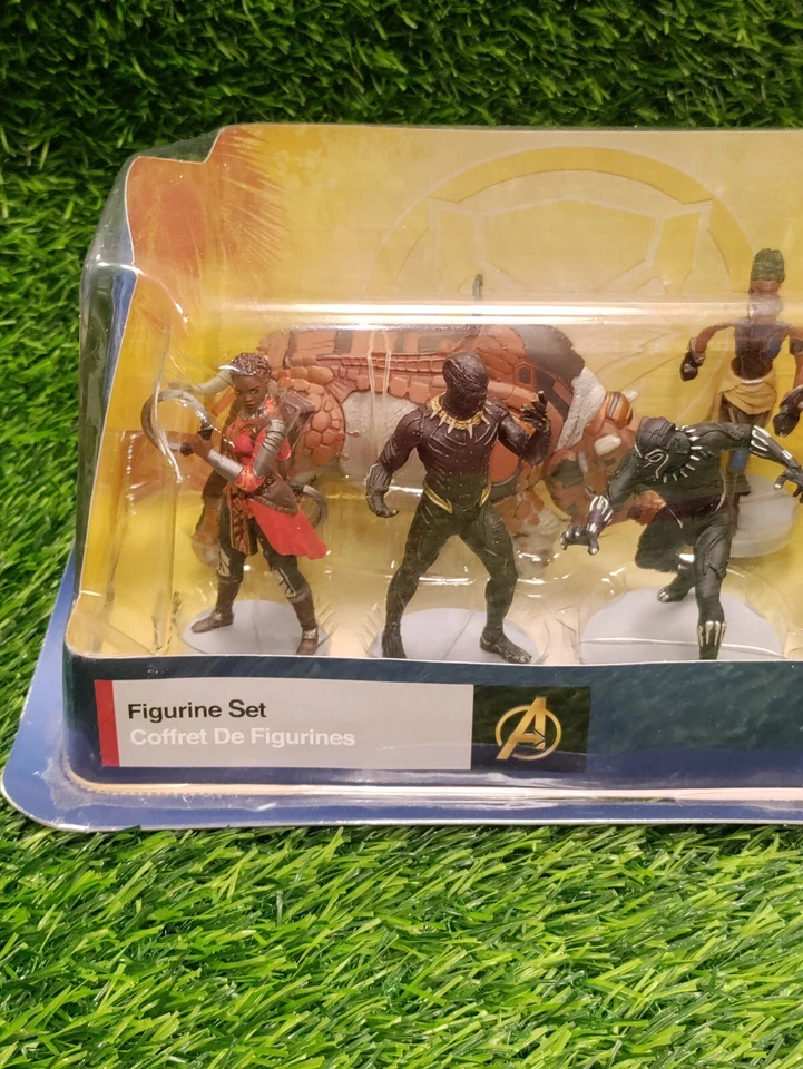 JUEGO PANTERA NEGRA SET DE 6 figuras auténticas Disney Store precintadas Foto 2 de 4
