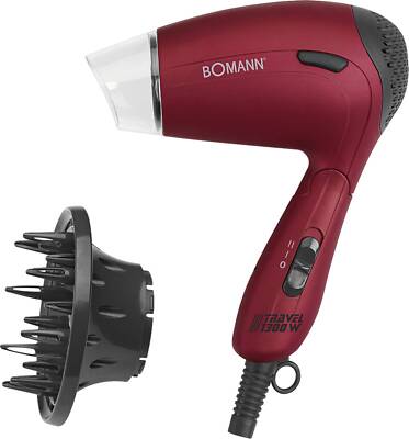 Bomann HTD 8005 CB Kompakter Reisehaartrockner Föhn Reise Föhn klappbar NEU OVP
