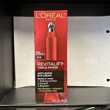 Loreal Revitalift Triple Power Anti Aging Eye Cream 0.5 oz