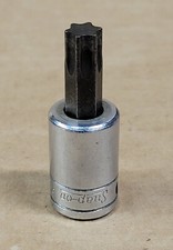 Snap-on Tools 3/8" Drive 5/16 Hex Screwdriver Bit Socket FBS9 w/ T-50 Torx Bit