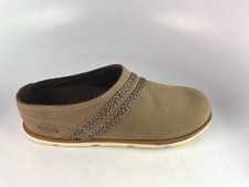 Chaco Women's Harper Leather Slide Slip On Clog Caribou Nubuck Sz 6.5 US