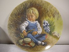 Little Boy Blue, 1980 Porcelain Plate.