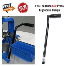Roller Lever Egornomic Steel Handle Reloading Support for Dillon 550 Press