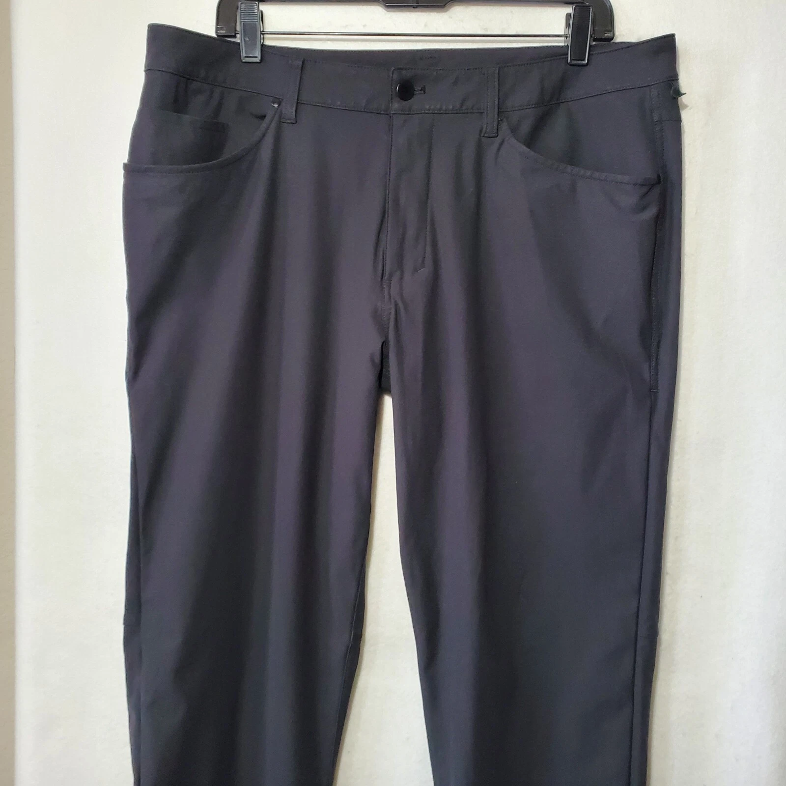 Lululemon Pants Men's 36 Performance ABC Travel Golf Casual Pant Black 36X31