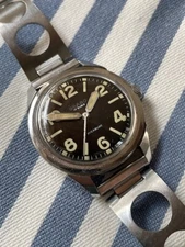 Brabo French Vintage Dive Watch 1960's. ZRC. Savoisienne.