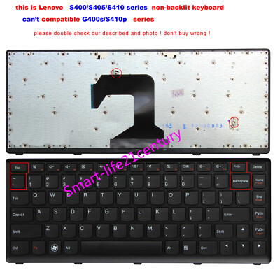NEW for Lenovo S300 S400 S405 S415 S410 S410-IFI Keyboard--(incompatible S410p)