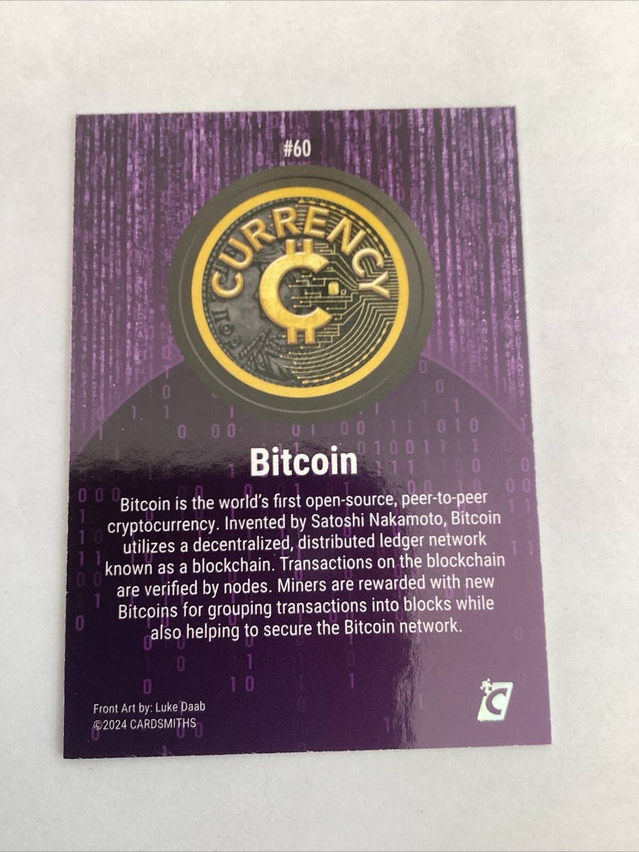 2024 Cardsmiths Currency Series 3 #60 Bitcoin HOT | eBay