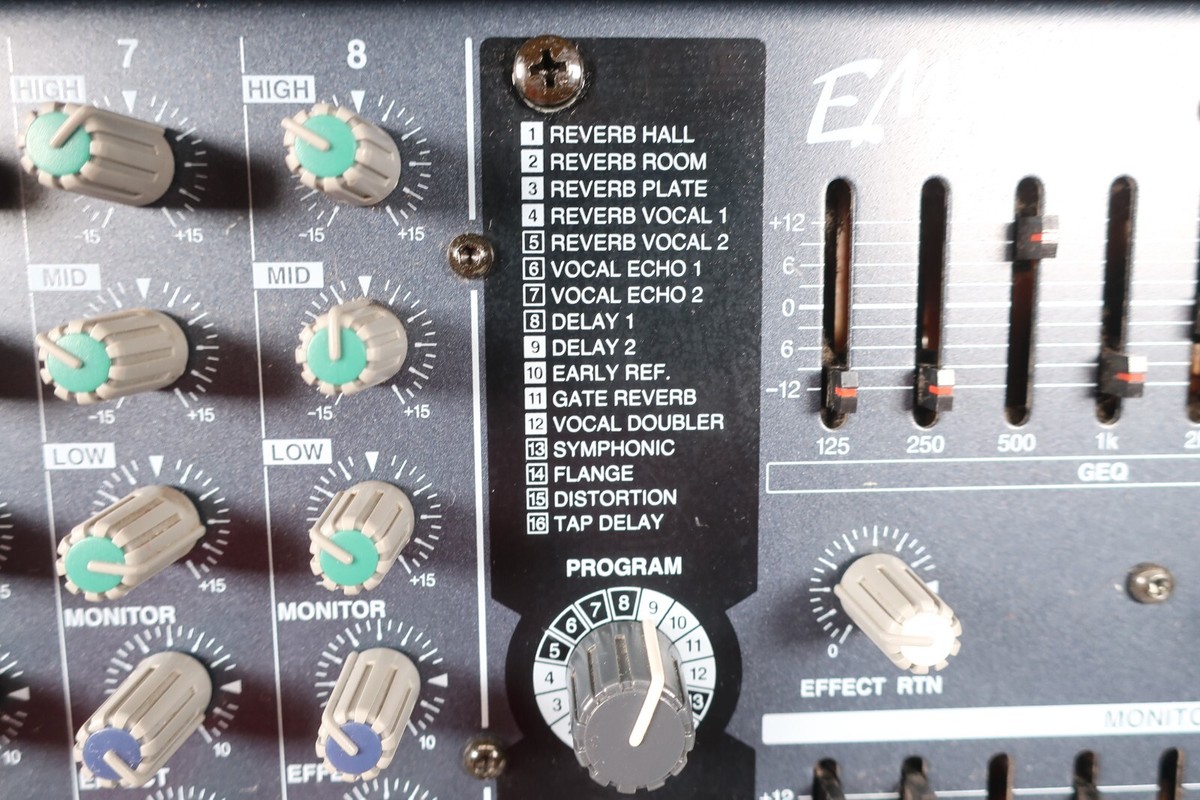 Yamaha EMX88S 8 Channel 400W+400W Powered Mixer | Tested & Working