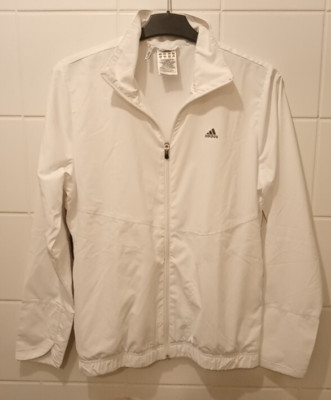 Adidas Damen Trainingsjacke, weiß, 42 (L)- siehe Maße