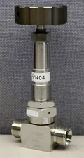 Fujikin FUBFN-91L-12.7 Pressure Flow Needle Valve 069662 