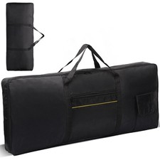 61 Key Keyboard Case, Waterproof 420D Oxford Electronic Piano Bag , Soft Padding