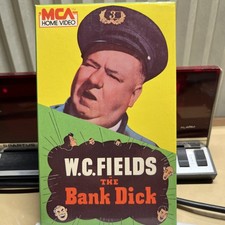 The Bank Dick MCA Home Video Betamax W. C. Fields 1983 BTA 80019