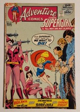 Adventure Comics #417 (1972, DC) FN/VF Supergirl "All Men Are But Slaves"