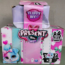 Minis Fluffy BFFs 3-Pack of 3-inch Plush Dama...