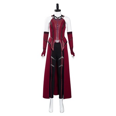 Wandavision Scarlet Witch Cosplay Costume Outfits Halloween Carnival Suit
