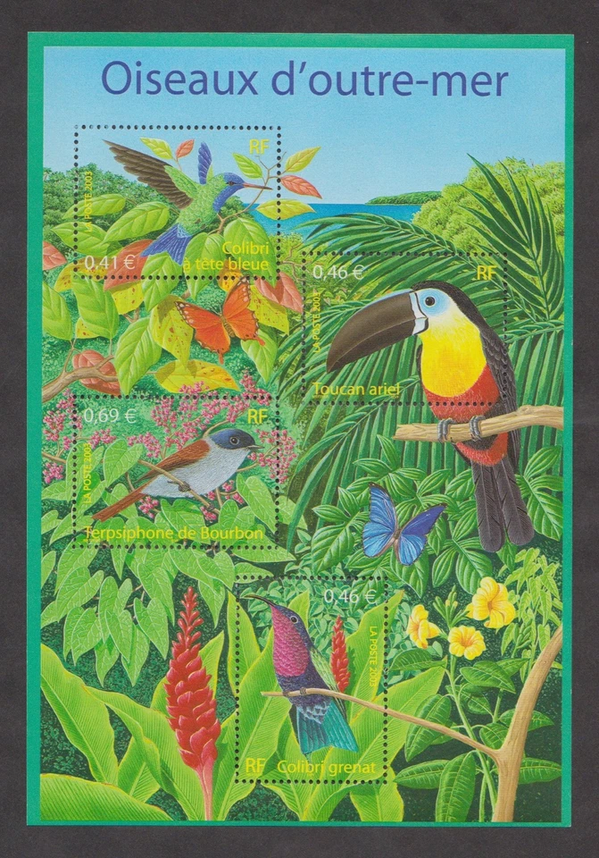 TIMBRE FRANCE-BF N°56 DE 2003.OISEAUX D'OUTRE-MER. - Photo 1/1