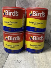 Set of 6 Bird's Original Custard Powder 8.5 oz Instant Custard Mix - Sealed NEW