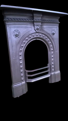 Victorian Edwardian Cast Iron Combination bedroom Fireplace - Picture 3 of 10