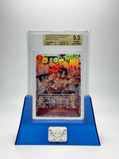 BGS 9.5 Gem Mint 2023 One Piece Paramount War OP02-013 Portgas D. Ace SR Manga