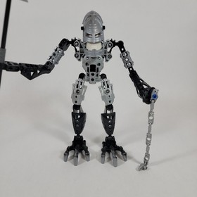 LEGO Bionicle Titans VEZON & FENRAKK Set 8764 w/ Manual No Cape Light-Up Brain