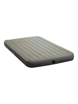 Intex Queen Dura-Beam Serie Single High Taupe Grau