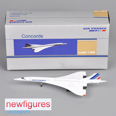 1/400 Concorde Diecast Air France 1976-2003 Aircraft Plane Model Toy Gift