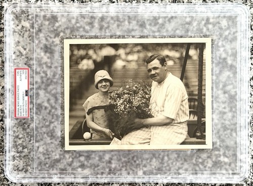 1928 Babe Ruth “Babe Ruth’s Most Personal Victory” PSA Type 1 Original Photo