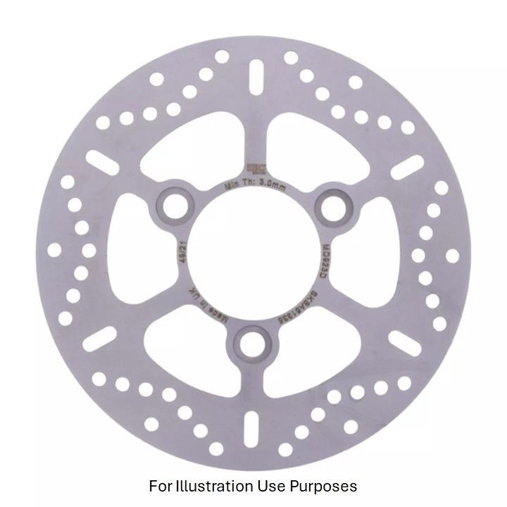 EBC Scooter Solid F&R Brake Disc Front Left for TGB 303R Hawk 50 2004 - 2014