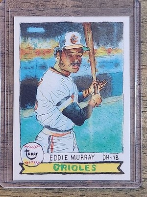 2025 Topps Shoebox Treasures X Andy Friedman Eddie Murray 6/10 #60