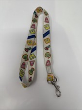 SpongeBob SquarePants Lanyard Universal Studios Double-Sided Squidward Patrick
