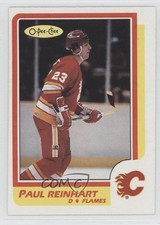 1986-87 O-Pee-Chee Paul Reinhart #205 1s7