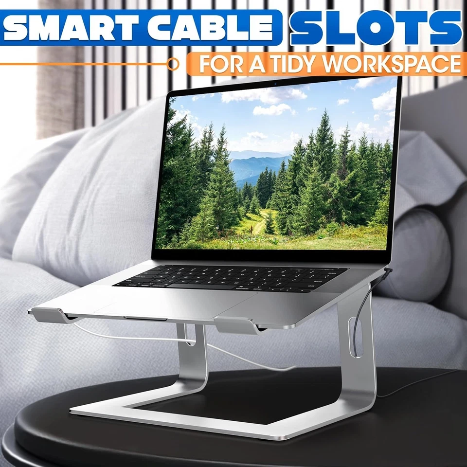 Portable Laptop Stand for Desk – Ergonomic Compatible for 10-15.6′′ Notebook - Изображение 2 из 4