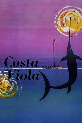 361563 Costa Viola Calabria Italy Italia Tourism Travel Vintage Poster