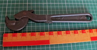 VINTAGE QUICK FIT FEDERSCHLÜSSEL SCHRAUBENSCHLÜSSEL