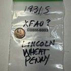 1931-S Lincoln Wheat Penny XF-AU? See Pics COBM-6003