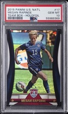 2015 PANINI U.S. NAT TEAM BOX FOIL #17 MEGAN RAPINOE PSA 10