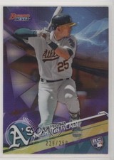 2017 Bowman's Best Purple Refractor 229/250 Ryon Healy #58 xr1