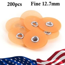 Dental SOFLEX Composite Finishing Polishing Discs 12.7mm Fine 200pcs