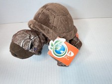 NWT Wild Republic Brown Tortoise Turtle Plush Stuffed Animal Toy